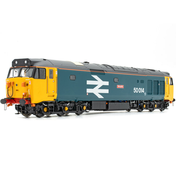 BR Class 50 - Large Logo w/black roof - 50014 'Warspite'