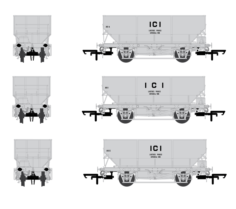 ICI – Grau – ICI Lostock Hall Works – Pack N – Exklusiv