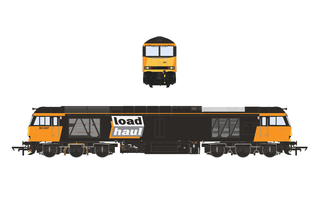 Class 60 - Loadhaul Black - 60007 - DCC Sound Fitted