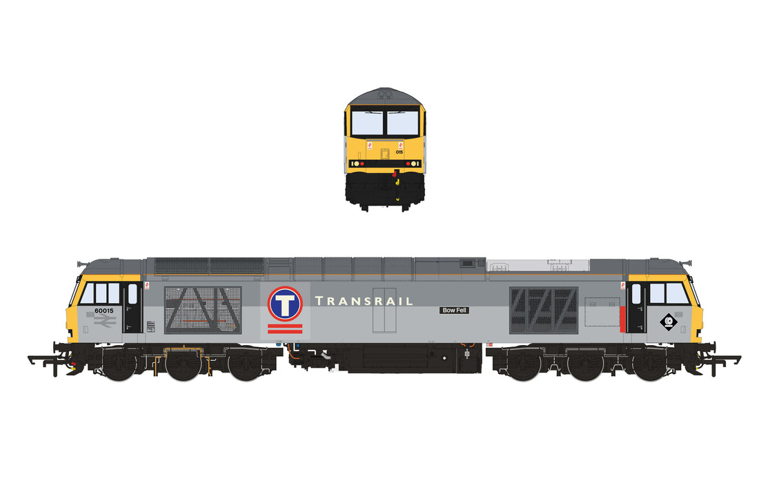 Class 60 - Transrail Grey - 60015 - DCC Sound Fitted